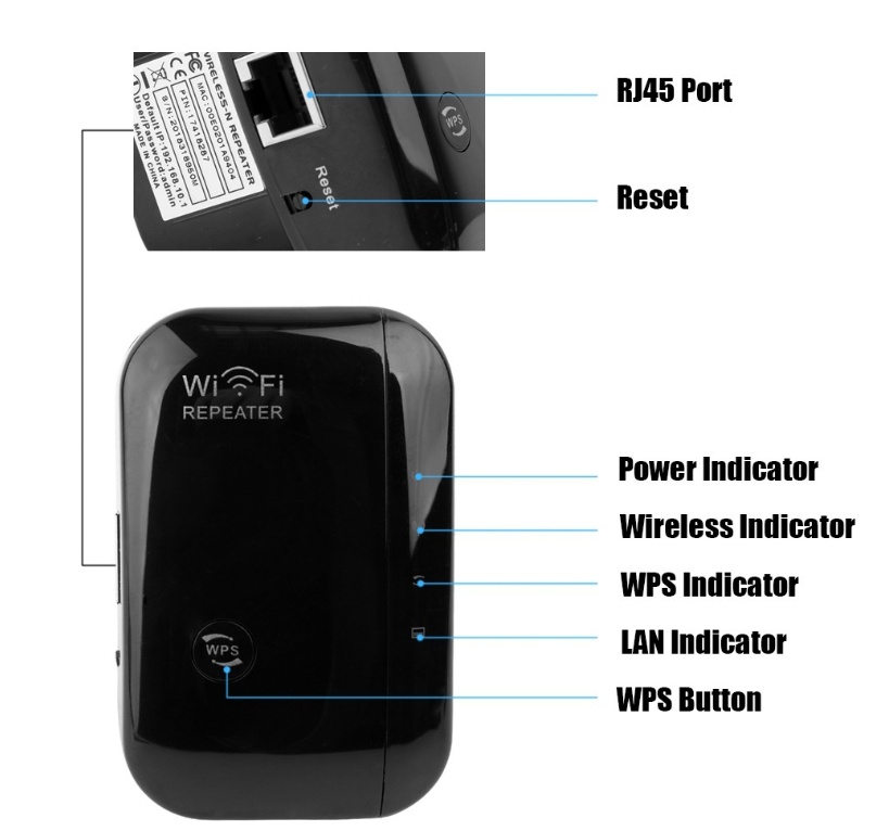 2014415117637.jpg Wifi Repeater Wifi Signal Amplifier - Image 3